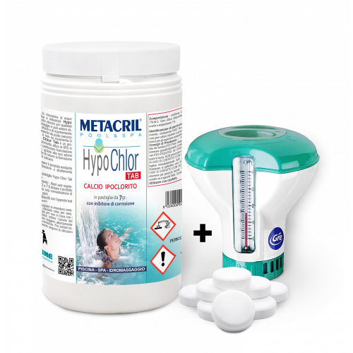 HypoChlor Tab 1Kg + Dosatore c/termometro