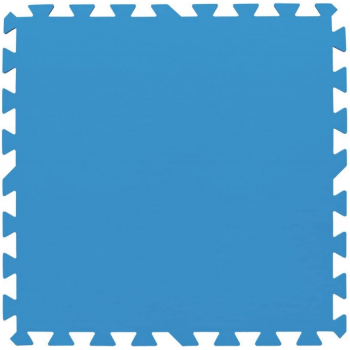 Tappeto Puzzle BLU SOTTILE 9 PZ 50 X 50