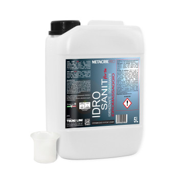 Metacril Pro Idro Sanit Forte 5 Lt + bicchierino dosatore graduato