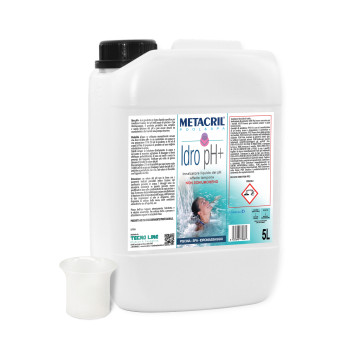 Idro pH+ Innalzatore del pH 5 Lt + Dosatore Graduato